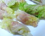 シリコンスチーマーで☆簡単ぐるぐる白菜♪作り方3写真