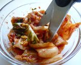 豆腐の豚キムチのせ作り方2写真