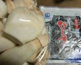 エリンギとひじきを料理のための清酒で♪作り方1写真