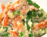 私の基本。ご飯がすすむ！シンプル白和え。作り方8写真