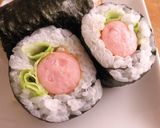 くるっと♪ウインナーおにぎり（巻き）作り方6写真