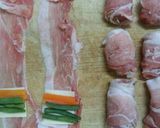 豚肉の野菜巻きオーブン焼き作り方3写真