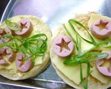 魚ニソ×葱の梅ワサビ和風トースト作り方3写真