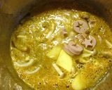 魚ニソ×オクラのお星様カレースープパスタ作り方6写真