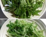 即行1品☆簡単水菜とツナの和え物作り方1写真