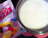 離乳食に☆牛乳寒天作り方1写真