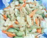 長芋きゅうり人参の胡麻味噌和え作り方4写真