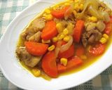 簡単！鶏ももとコーンのコンソメ煮作り方7写真