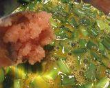 にらと明太子の玉子焼き作り方3写真
