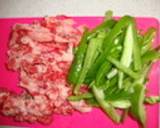 簡単10分♡家にある材料＋豚肉で青椒肉絲作り方1写真