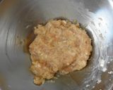 ふわふわ♪蓮根入り肉団子と春野菜の煮物作り方4写真