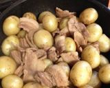 新じゃがと豚バラ肉の炊き上げ作り方10写真