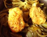 残ったカツでカツ丼★作り方2写真