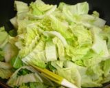 ■豚肉と白菜のクリームパスタ■作り方4写真