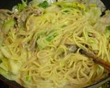 ■豚肉と白菜のクリームパスタ■作り方8写真