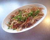 豚肉ともやしのにんにく醤油炒め作り方6写真