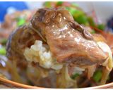とろとろ牛すね肉の中華風丼☆作り方4写真