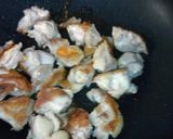 かなるンちの塩麹鶏肉ごろごろナポリタン作り方1写真