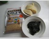 筍ワカメのゴマわさ和え作り方1写真