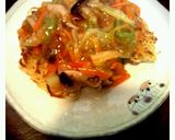 塩皿焼きそば作り方6写真