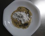ごまをまぶした豆腐の揚げない揚げ出し！？作り方2写真