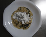 ごまをまぶした豆腐の揚げない揚げ出し！？作り方2写真