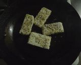 ごまをまぶした豆腐の揚げない揚げ出し！？作り方4写真