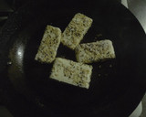 ごまをまぶした豆腐の揚げない揚げ出し！？作り方4写真