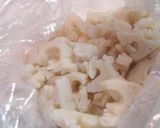 レンコン入り照り焼きハンバーグ♪作り方3写真