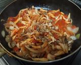 ボンゴレロッソ☆あさりとトマトのパスタ作り方5写真