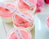 ❀桜・香味❀ヨーグルトみるくプリン作り方14写真