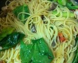 さばとミニトマトのハーブパスタ作り方7写真