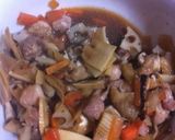 超簡単...丼で..7分..五目ご飯の具作り方6写真