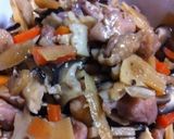超簡単...丼で..7分..五目ご飯の具作り方8写真