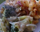 *ハムとチーズのパスタ*ブロッコリー添え作り方10写真