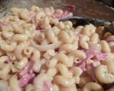 *ハムとチーズのパスタ*ブロッコリー添え作り方8写真