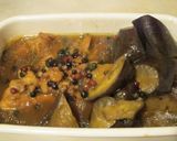 丸ごと胡椒~鶏肉&茄子の中華風煮♪作り方6写真