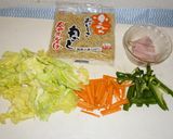 パパの焼きそば（パートⅡ）作り方1写真