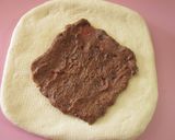 酒かすキャラメル味のパン折り込みシート作り方5写真