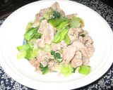 塩麹♪豚肉･チンゲン菜炒め♪♪作り方2写真