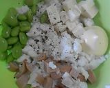 フカフカ☆はんぺんのウインナー枝豆焼き作り方2写真