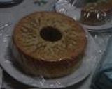 春の香りの　よもぎのシフォンケーキ作り方5写真
