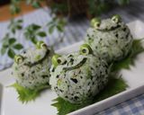 カエルちゃんのデコ★おにぎり作り方11写真