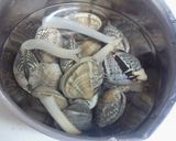 アサリと春キャベツのスープ作り方1写真