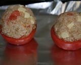 トマトカップの玄米アーモンドチーズむすび作り方3写真