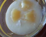 残った缶詰で♪パインヨーグルト！作り方3写真
