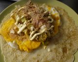 お好み焼き風☆コナモン手巻き作り方5写真