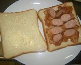 ☆ウインナーとポテトのホットサンド☆作り方3写真