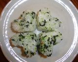 幸せの四葉のクローバーおにぎり！作り方3写真