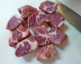 葱たっぷり豚肩ロースの簡単角煮♪作り方2写真